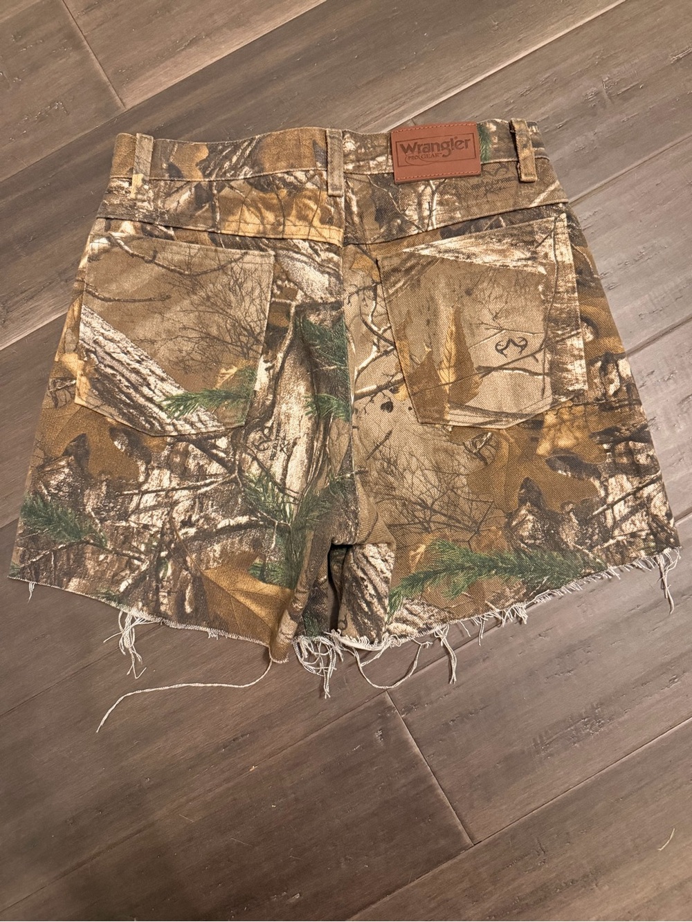 Wrangler Camo Cargo Shorts